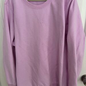 Tek Gear Women's Light Pink Crew Neck Sweatshirt